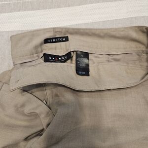 Axcess Womens Tan Wide Leg Trousers